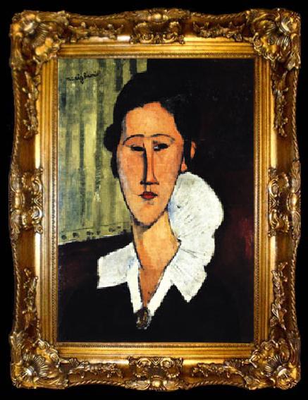 framed  Amedeo Modigliani Hanka Zborowska, ta009-2